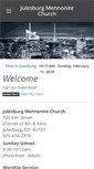 Mobile Screenshot of julesburgmennonitechurch.com